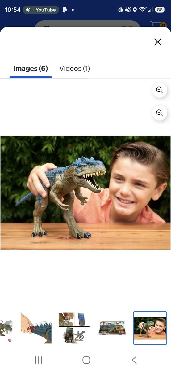 Jurassic World Ruthless Rampage Allosaurus Epic Evolution | eBay
