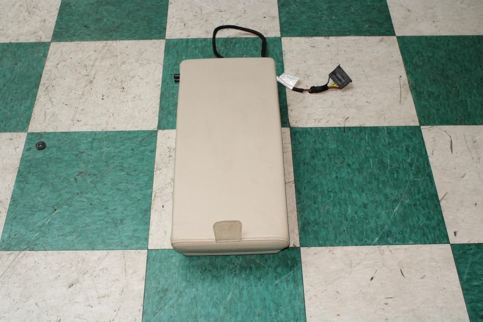 14-17 Ghibli Cream 2nd Row Rear Seat Armrest Storage Bin Factory OEM OE Trim Lid