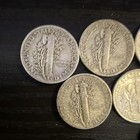 Lot Of 10 US 10C Dimes Mixed Lot 1888-1960 90% Silver Business Strike S Mint — photo 9