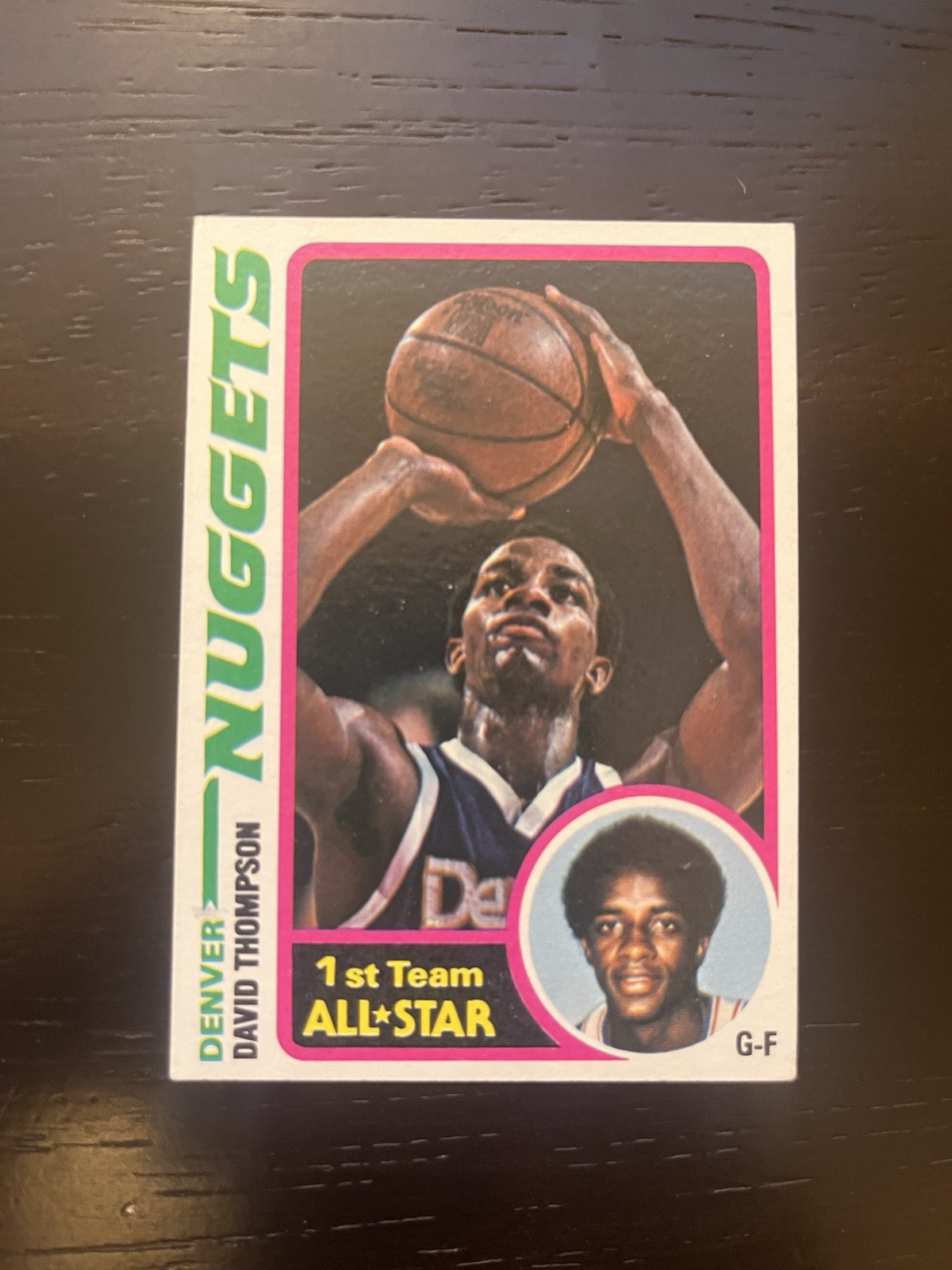 1978-79 Topps David Thompson #100 Denver Nuggets EX