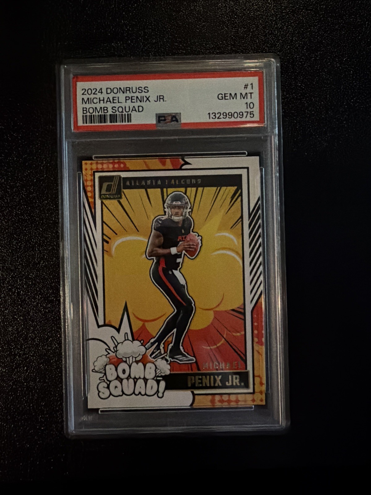 Michael Penix Panini Donruss Bomb Squad #1 Base