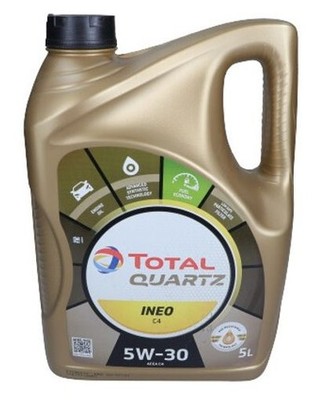 For TOTAL 2222771 TOTAL QUARTZ OIL 5W30 5L INEO C4 / RN0720 / 226.51 229.51 / 9