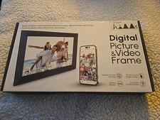 NEW PhunkeeTree Digital Picture And Video Frame Black