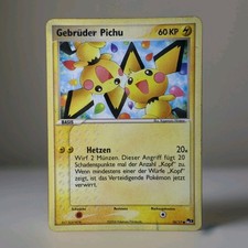 Gebrüder Pichu Pokemon Karte Deutsch 16/17 POP Series 3
