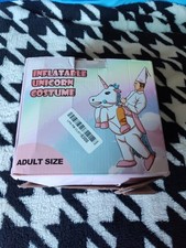 Unicorn Adult Inflatable Costume Riding Light-up Air Syncfuns
