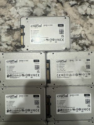 LOT OF 9 Crucial MX500/MX300 480/500/525GB 2.5 Inch SATA III SSD