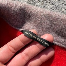 Montgomery Heavy Wool Shirt by Tibbett, Made in England, M Size