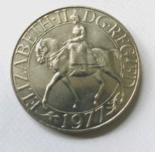 GB Queen Elizabeth 11 Silver Jubilee Crown 1977