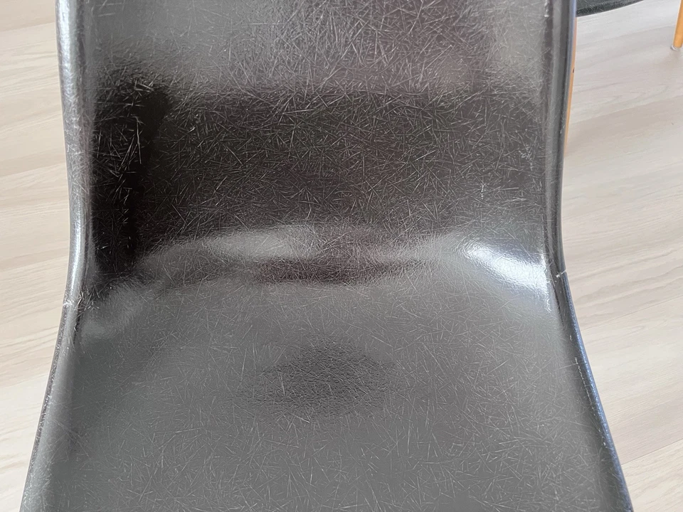 Modernica Case Study Fiberglass Chairs Set of 4 - Image 3 of 4