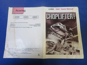Choplifter,Food Fight/Mouse Trap,Pheonix (Atari 2600/7800) 5 Pins & Manuals ONLY