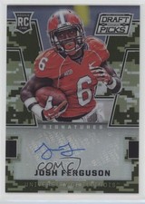 2016 Panini Prizm Collegiate Draft Picks Camo 2/199 Josh Ferguson #139 Auto 1k5
