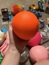 Squish Squeeze Toy Orange Ball