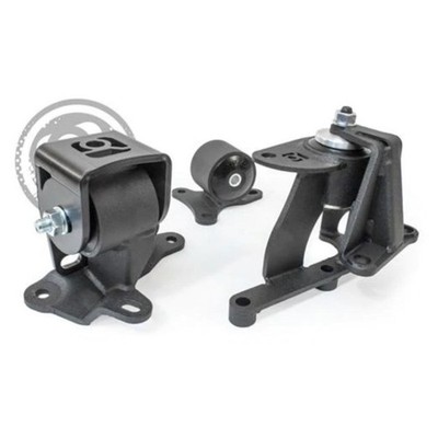 Innovative 88-91 Prelude H-Series Black Steel Mounts 75A Bushings 29152-75A