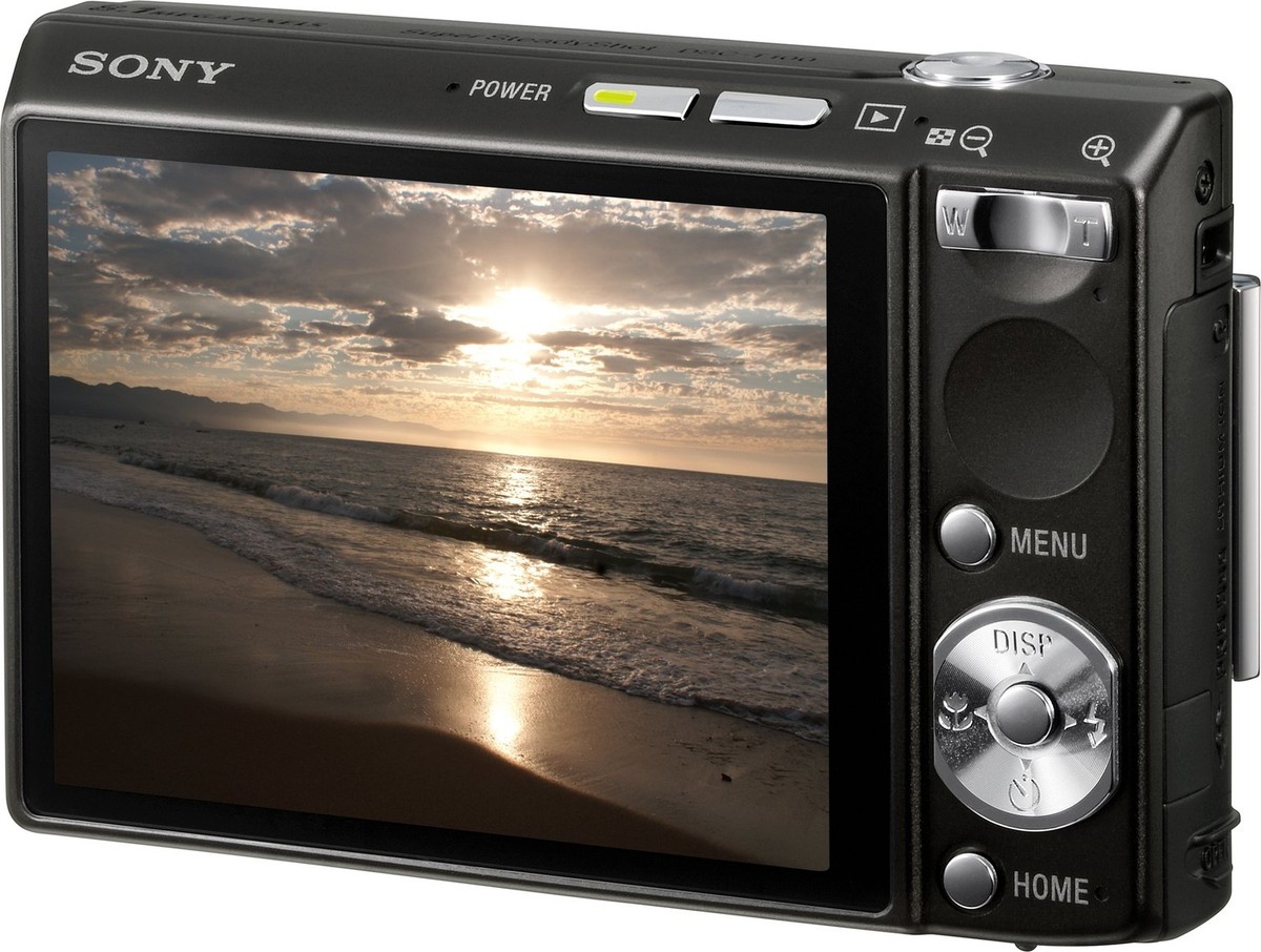 Sony Cyber-shot DSC-T100 Digital Camera 8.10 MP 5x Optical Zoom