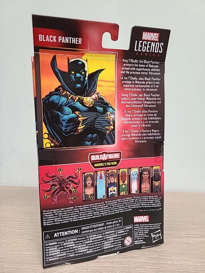 2 x Marvel Legends Series Pantera Negra e Namor PACOTE - Imagem 3 de 4