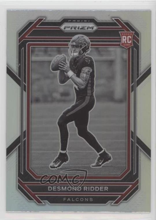 2022 Panini Prizm Rookie Variation Silver Prizm Desmond Ridder #302 na4