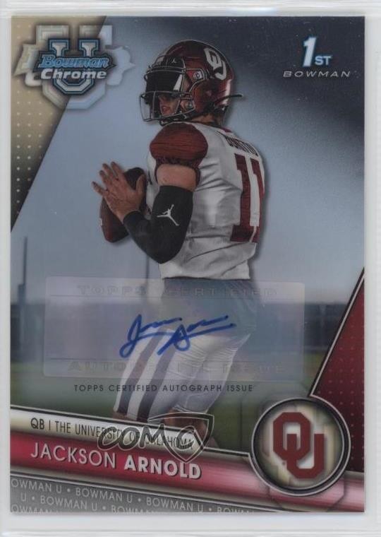 2023 Bowman U Chrome Chrome Prospect Auto Jackson Arnold #102 Auto