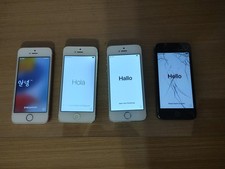 Lot of 4 Apple iPhones for Parts/Repair - All power on 