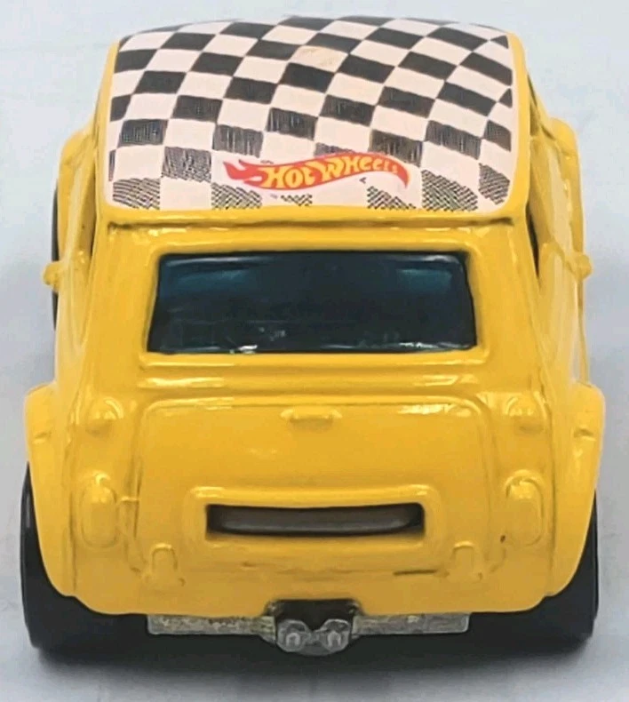 迷你 Cooper 风火轮 2000 年第一版 #90 黄色花边车轮 1: 64 宽松 — 第 2/4 张图片