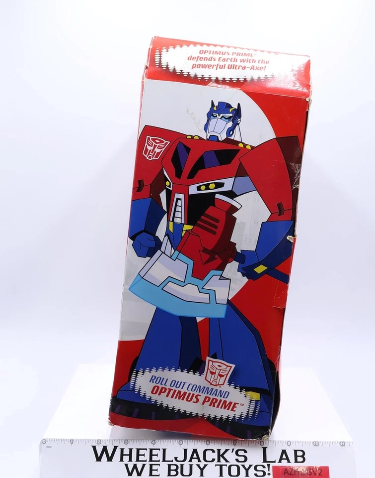 Roll Out Command Optimus Prime Transformers Animated 2007 Hasbro NEW SEALED - Image 4 of 4