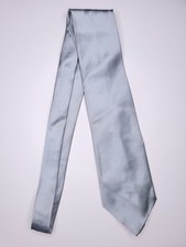 Fashion Mens Formal Necktie 60"Lx3.75"W Silver Neck Tie