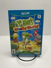 Yoshi’s Woolly World for Nintendo Wii U Complete With Manual CIB Free Shipping