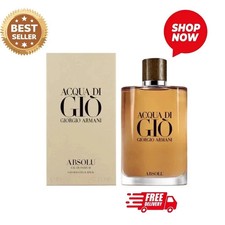 Giorgio Armani Acqua di Gi  Absolu Eau de Parfum 6.7 oz Spray / 200ml for Men