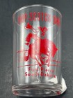 HOP-SCOTCH BAR Western Bucking Bronco Beer Bar ACL Glass FORT PIERRE SD DAKOTA — photo 1