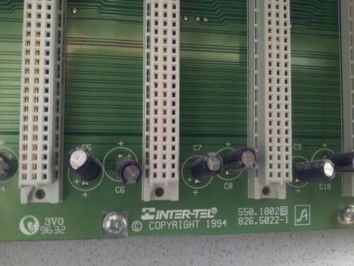 INTER-TEL 550.1200 MODEL AXXESS CARD CABINET W/ POWER SUPPLY 120/240V 4/2A - 第 6/8 張圖片