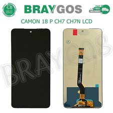 Replacement For Tecno Camon 18 P CH7 CH7n Touch Screen Digitizer LCD Display