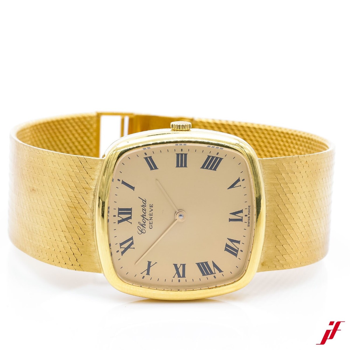 Genève Gold Uhr Mit Lederarmband Chopard Geneve Uhr Gold CHOPARD
