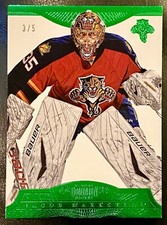 Jacob Markstrom 2013-14 Panini Dominion 40 Emerald Parallel 3/5 Calgary Flames