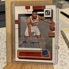 2022 TYRESE MARTIN Panini Donruss Rated ROOKIE Auto