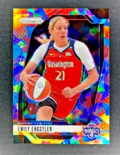 EMILY ENGSTLER, 2024 Panini Prizm WNBA, CRACKED ICE Prizm,#67, MYSTICS🏀