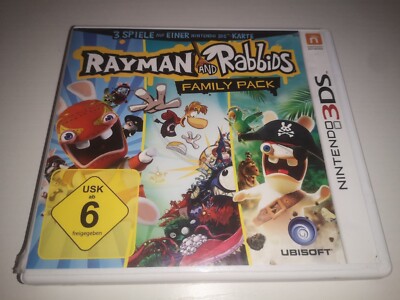 Nintendo 3DS GAME: Rayman and Rabbids Family Pack