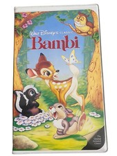 Rare 1989 Bambi Black Diamond Edition The Classics Collection VHS Tape