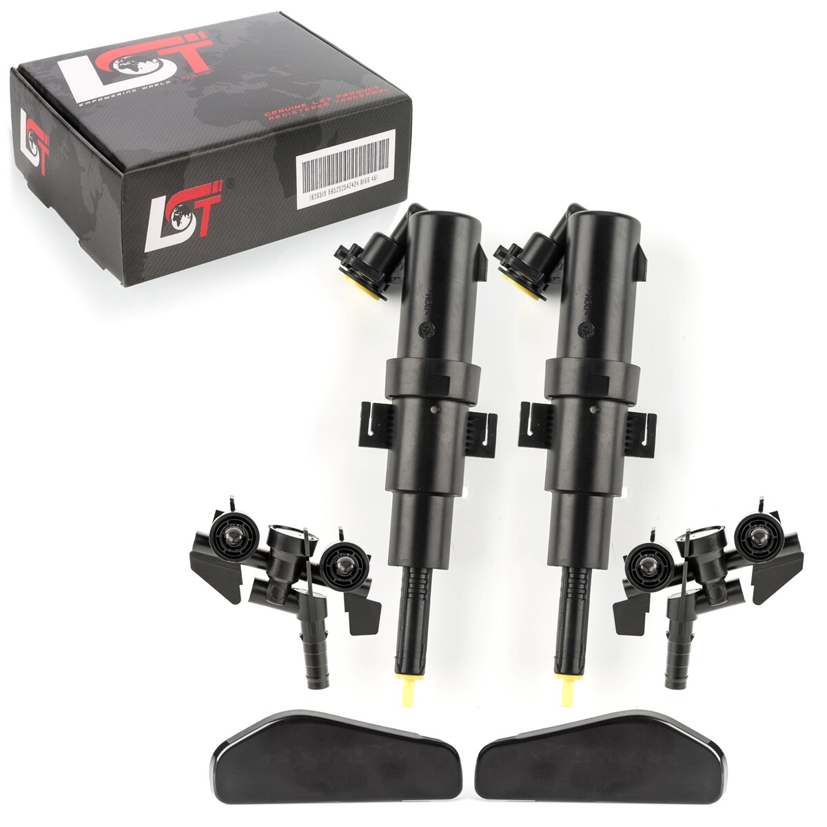 2x Headlight Cleaner Telescopic Nozzle Cap Set for bmw 3er E46 Touring 01-05