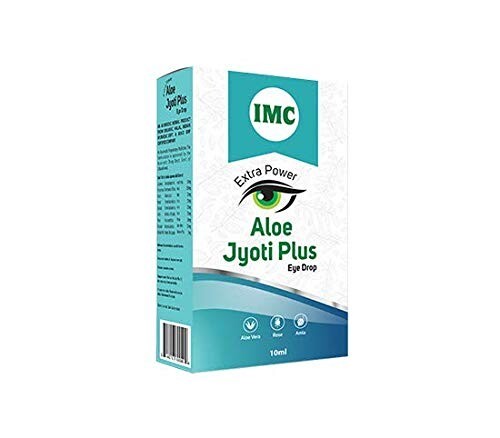 IMC Aloe Jyoti Plus Augentropfen, 10 ml (3er Pack) Kräuter Ayurvedische Augen Wellness - Bild 2 von 2