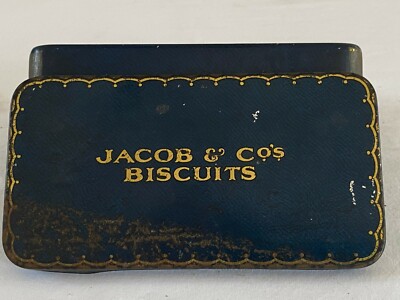 Sammlerstücke: JACOB & Co's KEKSDOSE (nur Dose) aufklappbar, gebraucht