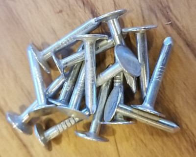 NOS - Galvanized Roofing/Siding Nails 3/4'' -- 1/2 lb!  (130 nails)