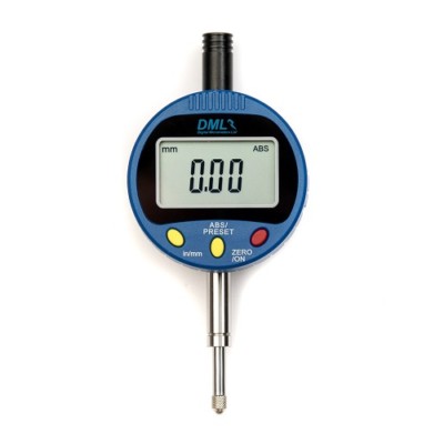 DML 0-12,7 mm Digitalanzeige 0,01 mm Auflösung 0,5'' Zoll Zifferblatt DTI Uhr