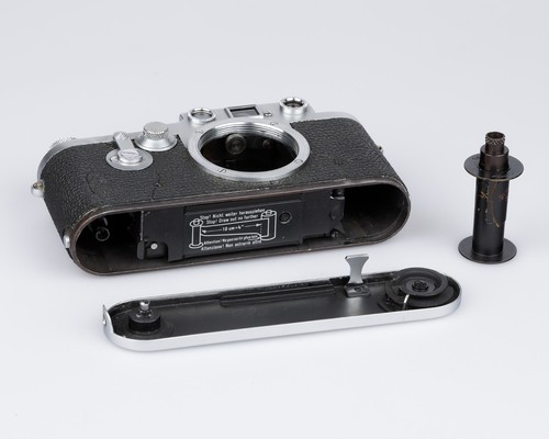 Leitz Leica IIIf 3f Red Dial Self Timer RD SF Made in 1954 - Picture 8 of 9