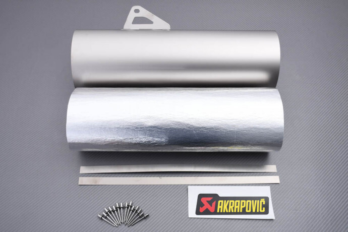 Akrapovič P-RKS259LT45 enveloppe en titane haut de gamme pour échappement moto