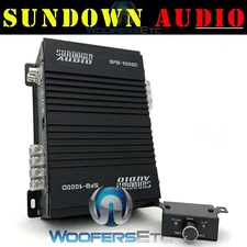 SUNDOWN AUDIO SFB-1000D MONOBLOCK 1410W RMS SUBWOOFERS BASS SPEAKERS AMPLIFIER