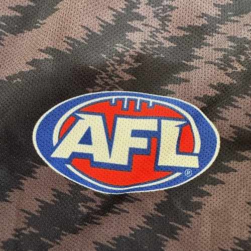 AFL Warm Up Tee Shirt - Carlton Blues - Youth - T-Shirt Size 14 - Picture 6 of 16