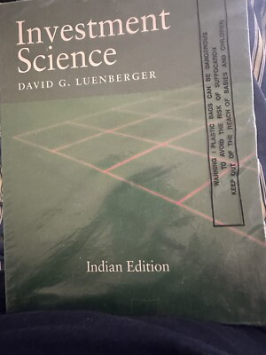 Investment Science by David G Luenberger