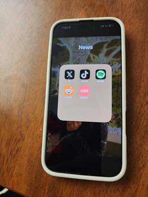 iPhone 16 Pro Max with TikTok 