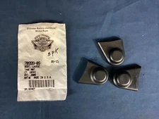 NEW (3 pack) OEM Harley Davidson LH Front Tank Bracket Cover, Black, 70999-09*