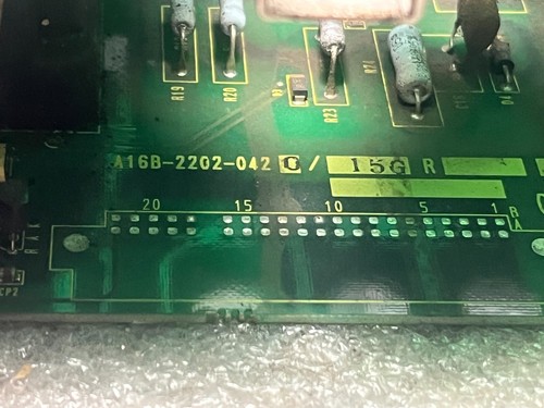 FANUC A16B-2202-0420 / SCHEDA DI CONTROLLO 15G CON A16B-2202-0661 (ESTRAZIONE) - Foto 3 di 3