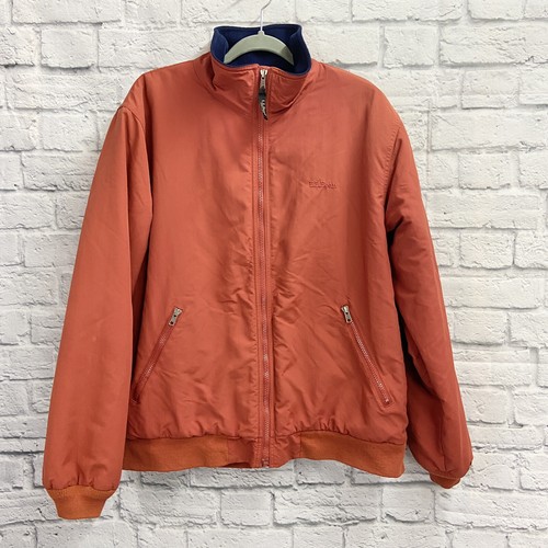 LL Bean Mens Bomber Warm-Up Jacket Size 